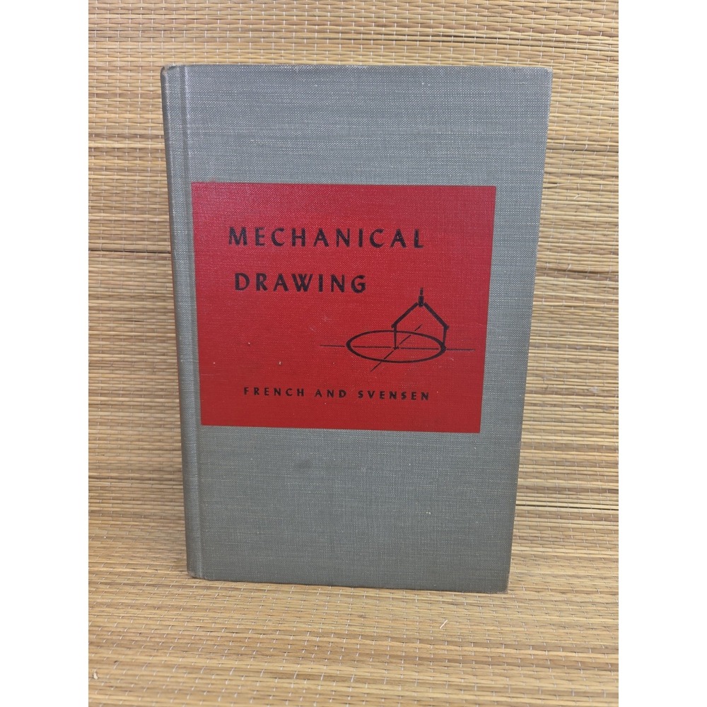 Mechanical Drawing, a Text With Problem Layouts Junk Journal Book